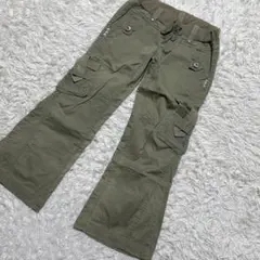 00s archive flare cargo wide pants y2k - メルカリ