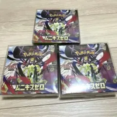 ポケモンカードゲーム ムニキスゼロ シュリンク付き　3box