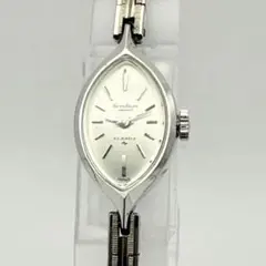 極美品 稼働品 CITIZEN ローヌ 手巻き ブレスレット シルバー 腕時計 