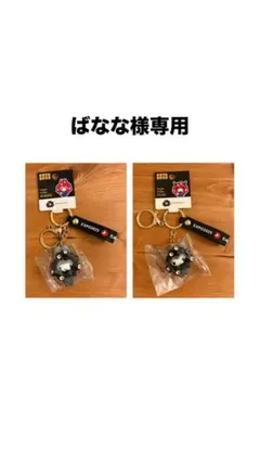 万博 サンリオミャクミャクなりきりモノクロキーホルダー★マイメロ★クロミ