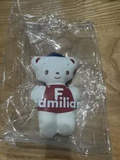 ファミリア 70周年記念 チャーム キーホルダー ファミちゃん 白 マスコット