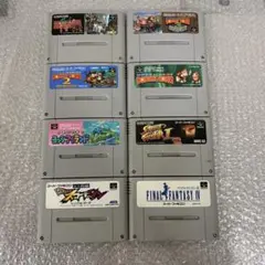スーパーファミコン ソフト8点