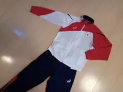 35新品未使用【ASICS】ASICS　日本代表 ジャージ 上下 セットアップ