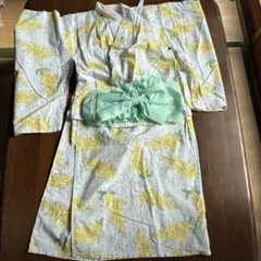 浴衣 120 130 女の子　セパレート　ワンピース　ゆかた
