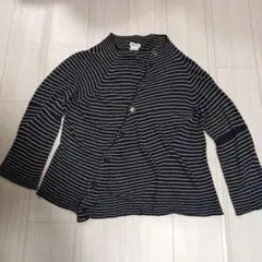 Plantationボーダーカーディガン