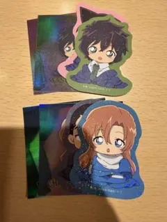 名探偵コナン ちぢませ隊 ステッカーコレクション2 荻原千速 横溝重悟