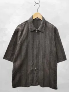 SEEALL HALF SLEEVE ZIP SHIRTS ジップ シャツ 3のサムネイル