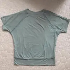 グリーン ヨガウェア メッシュバック