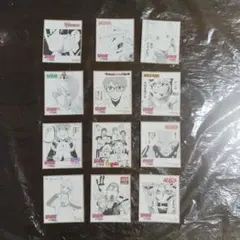 ジャンプフェア'21 inアニメイト ミニ色紙 12点セット