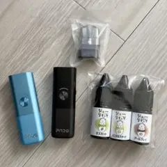 VAPTIO PADO 電子タバコ×2個 POD＋お試し用ジョーリキッド3種