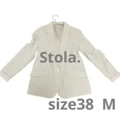 ストラ　Stola.　ジャケット上着ベージュ３８　M