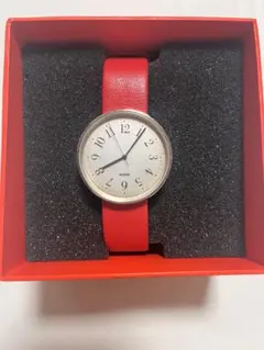 ALESSI WATCHES 腕時計 レッドレザーベルト　ユニセックスのサムネイル