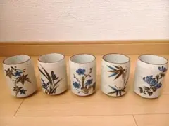 陶器　湯飲み　5個セット
