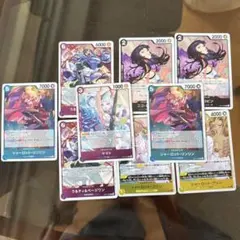 ワンピースカードゲーム 未開封セブンイレブンプロモ＆SR、Rのみ