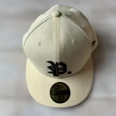 New Era 59FIFTY キャップ メンズオフホワイト