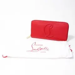 新品 Christian Louboutin ラウンドファスナー レザー 長財布のサムネイル