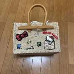 ニーナミュウ Hello Kitty かごバッグ ショルダー - メルカリ