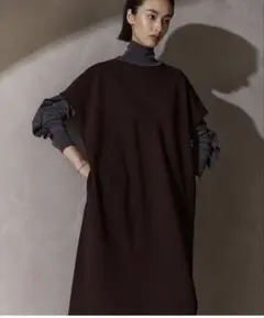 digne ディニュthrow shawl coat - khakiストール - メルカリ