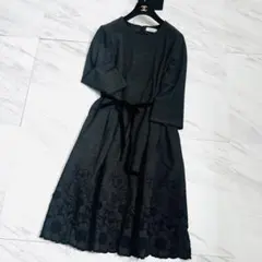 苺*可様 極美品 近年モデル LLサイズ レリアン ロングワンピース 刺繍 13