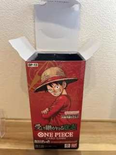 ワンピースカードゲーム 【受け継がれる意思】box テープカット - メルカリ