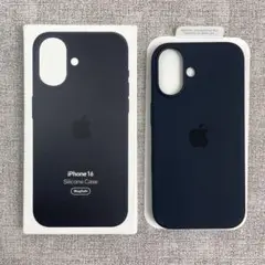 「新品未使用」iPhone 16 シリコンケース ブラック