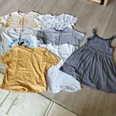 NEXT 女の子　Tシャツ 6枚 ワンピース1枚 122cm 6-7歳　まとめ売のサムネイル