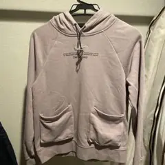 Nike スウッシュロゴ フード付きパーカー 紫