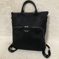 極美品 ケイトスペード サム ナイロン コンバーチブル リュック 3way 極美品 ケイトスペード サム ナイロン コンバーチブル リュック 3way