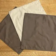 無印良品　クッションカバー3点セット
