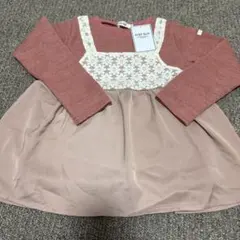 SLAP SLIP チュニック　お花　ピンク　130