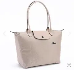 ロンシャン ル プリアージュ グリーンライン 肩掛けL ベージュピンク 限定