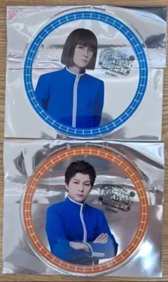 青春-AOHARU-鉄道 アクリルコースター2枚 グラッテ 京浜東北線 岩徳線