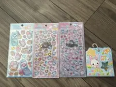 ボンボンドロップシール　ジュエルプチドロップ　おはじきシール　ぷくぷくシール