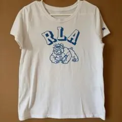 RUSSELL ATHLETIC ブルドッグ プリント Tシャツ Lのサムネイル