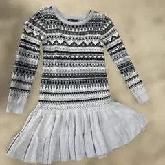 Gap ニット柄ワンピース　120