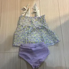 プティマイン　ベビー水着 女の子用　80センチ