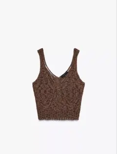 ZARA ポインテールニット トップス