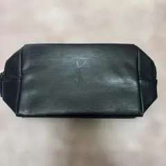 YSL ブラック レザーポーチ