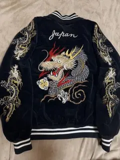 別珍 vintage 90s CORSAIRE日本 龍鷲 スカジャン - メルカリ