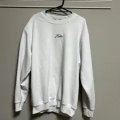 FILA ホワイト スウェット トレーナー