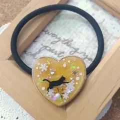 【H-694】レジンヘアゴム