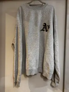 PUBLUX グレー トレーナー A's Athletics【フリークスストア】