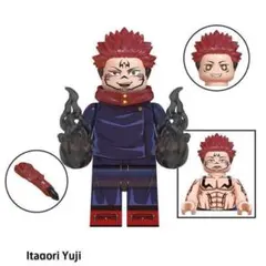 レゴ互換　呪術廻戦キャラクター　虎杖悠仁　1体　ミニフィグ　フィギュア