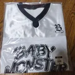 BABY MONSTER ゲームシャツ メンズ ホワイト