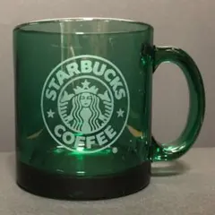 【人気ロゴ】日本未発売！スターバックス　ＵＳＡ製グリーングラス　マグ１点♯001のサムネイル