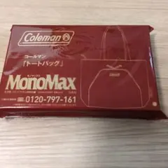 Coleman トートバッグ MonoMax付録