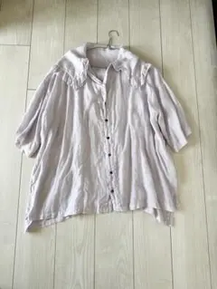 nestRobeネストローブフリルセーラーカラーブラウス　美品のサムネイル