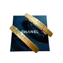 ヴィンテージシャネル バレッタ ゴールド CHANEL ヴィンテージバレッタ