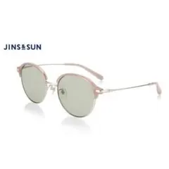 JINS&SUN MELLOW サングラス　ジンズ　美品　ピンク　グレー
