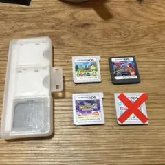 ニンテンドー3DS ソフト4本セット ケース付き